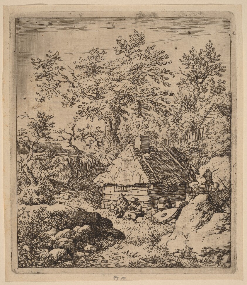 Landscape with Millstone near a Cask