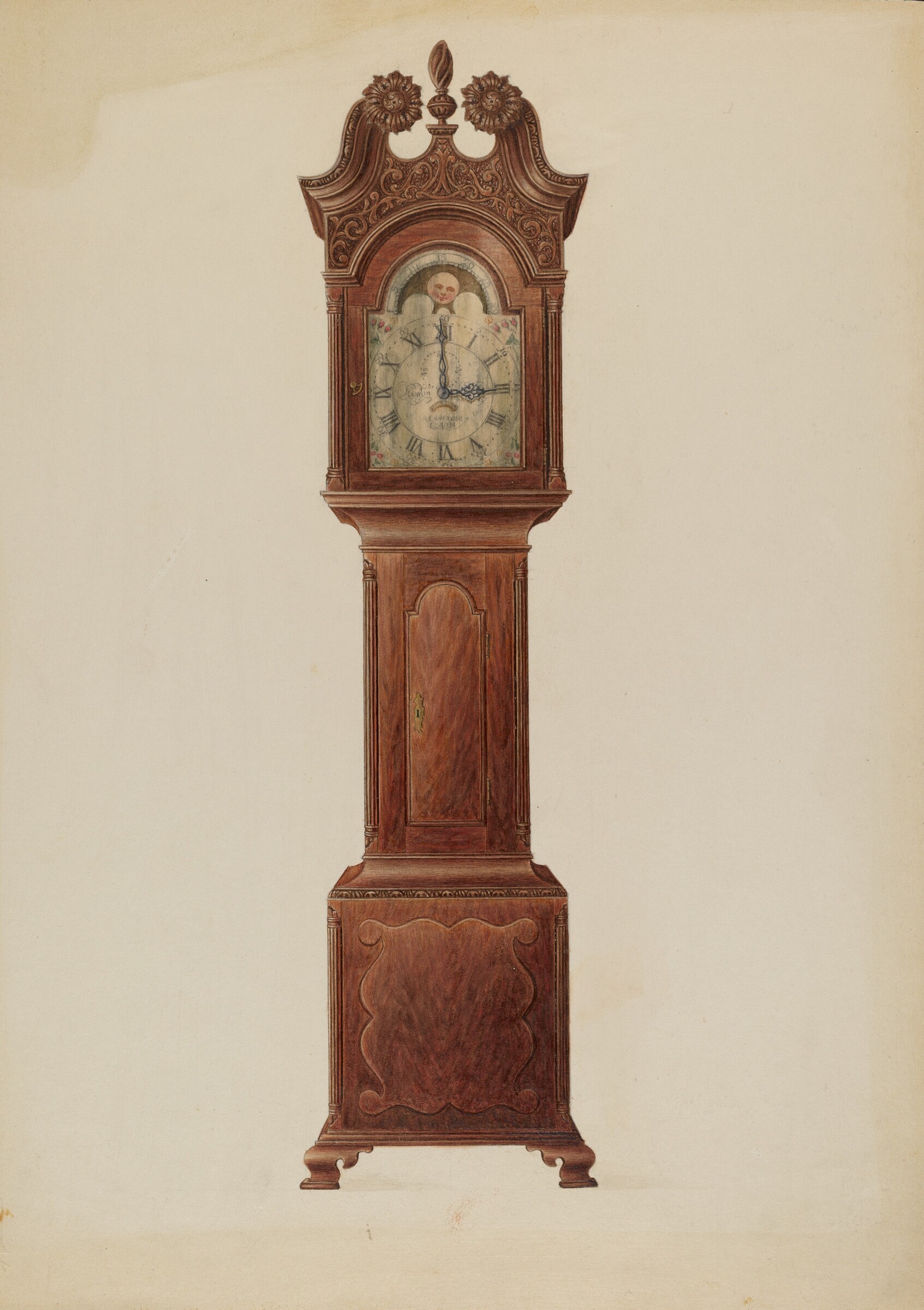 Tall Clock, Frank Wenger, c. 1937