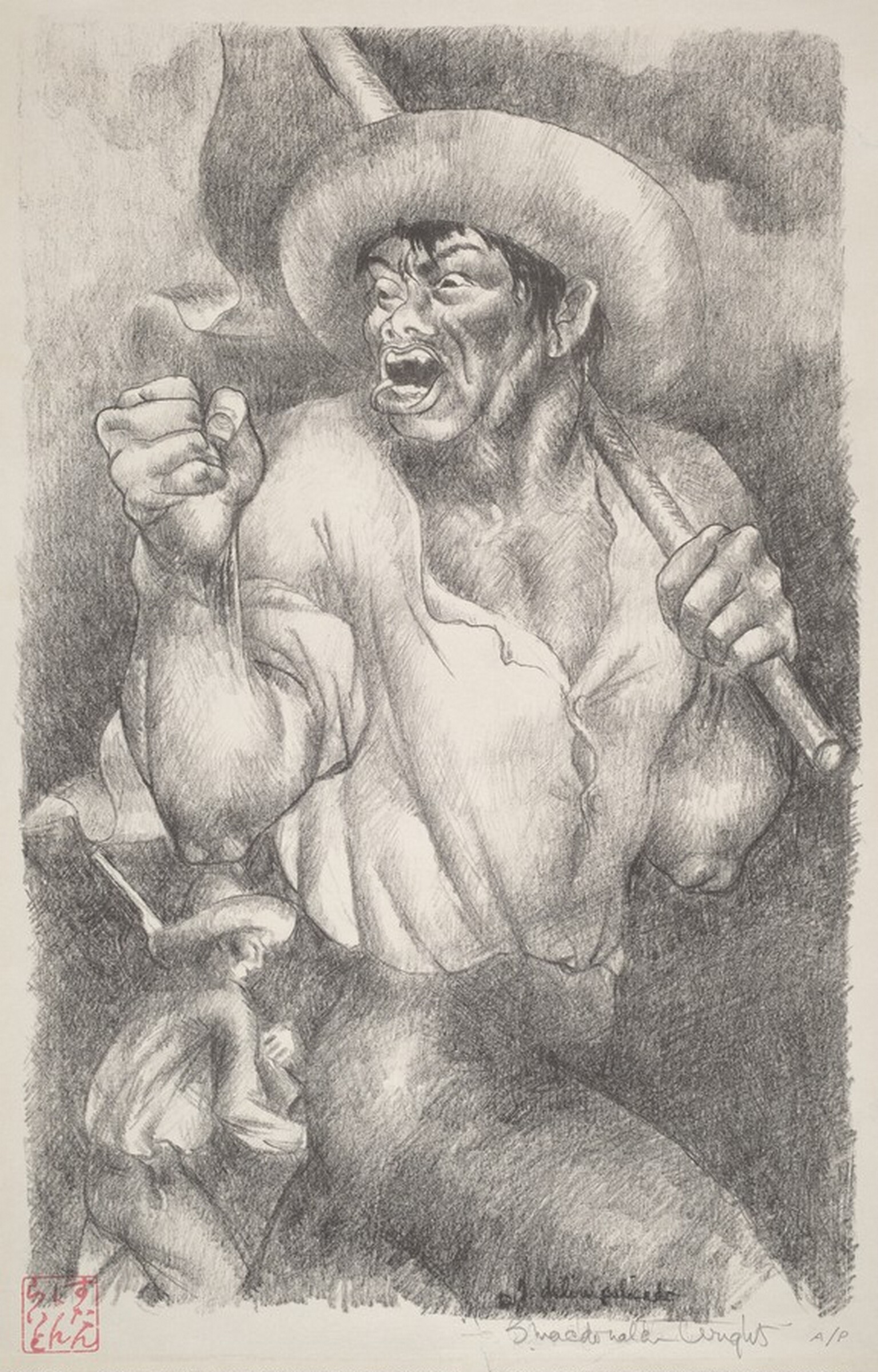 Laborers, Stanton Macdonald-Wright, 1936