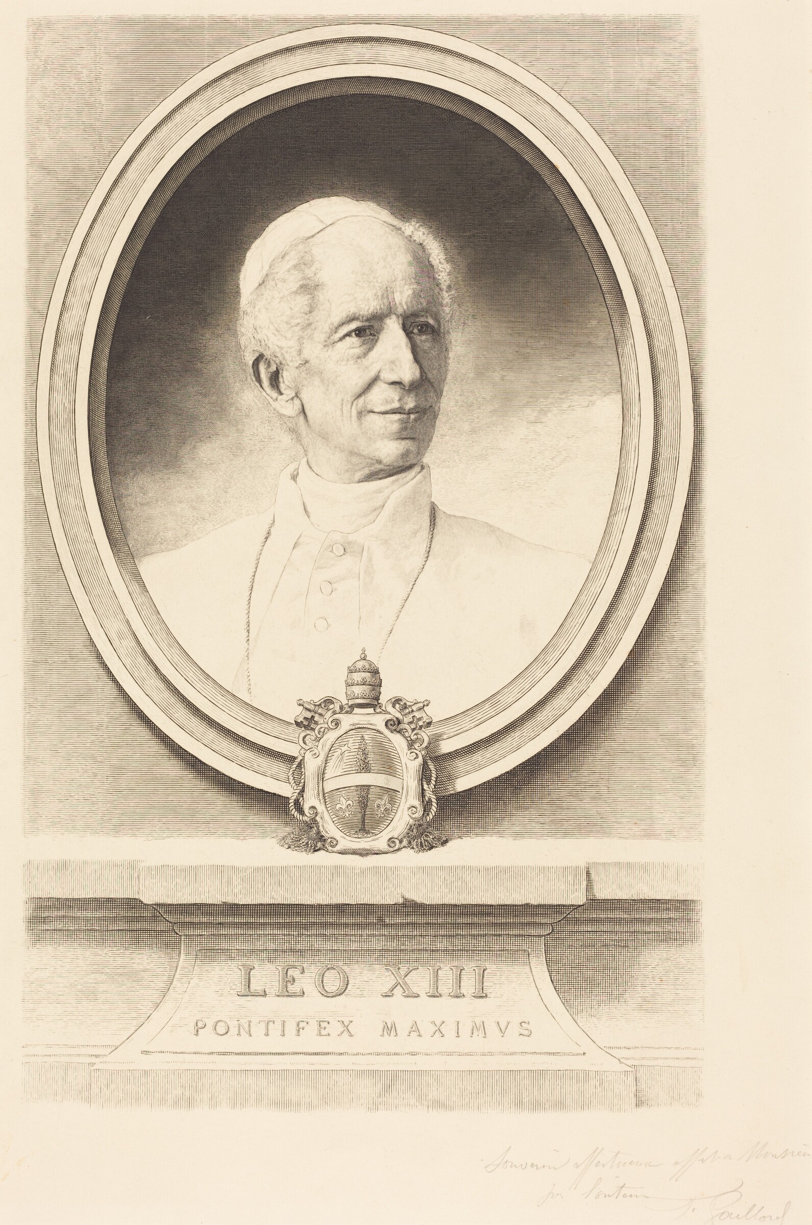 Leo XIII, Ferdinand Gaillard
