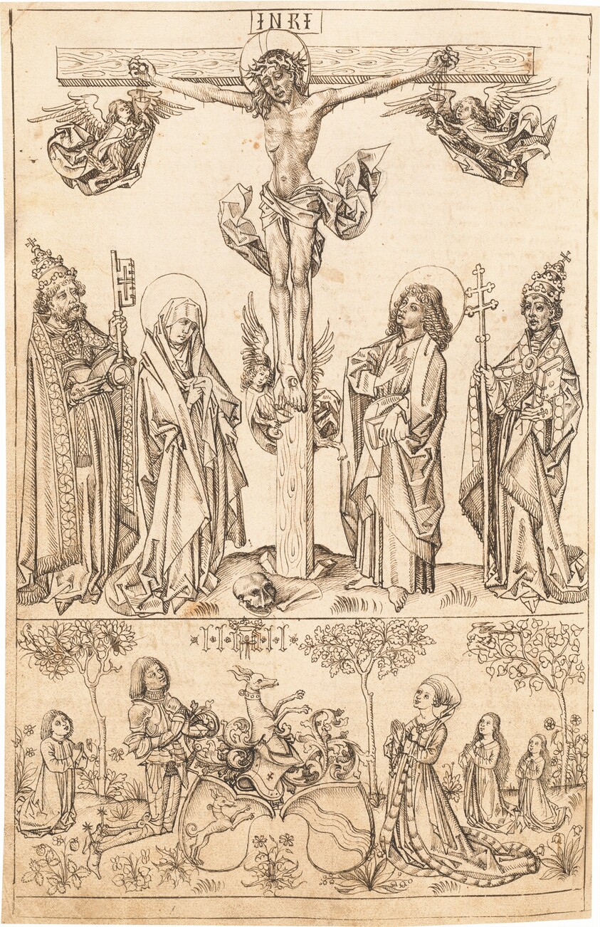 The Crucifixion with the Virgin and Saints and the Hungerstein Family