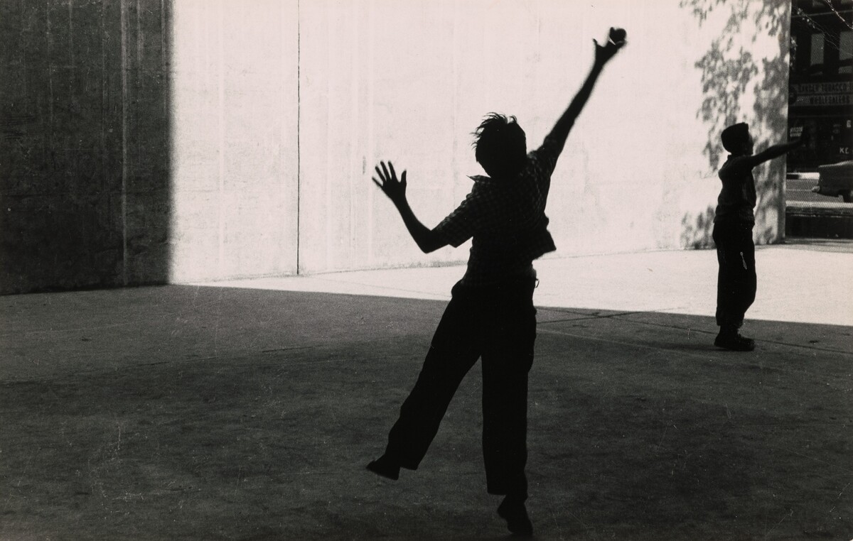 Children Playing Handball, New York