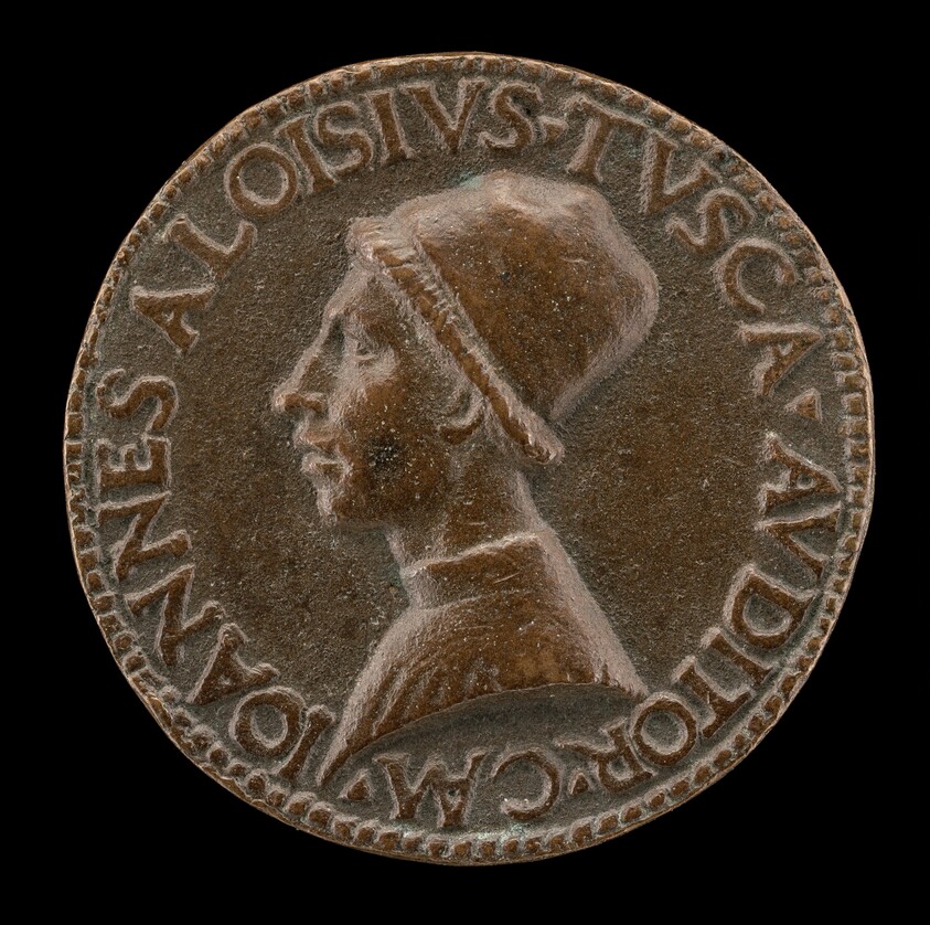 Giovanni Alvise Toscani, c. 1450-1478, Milanese Jurisconsult, Consistorial Advocate, and Auditor General under Pope Sixtus IV [obverse]