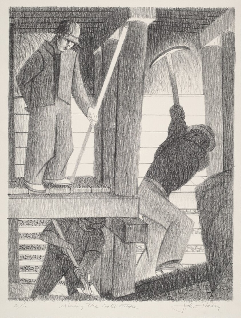 Mining the Gold Stope