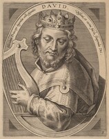David, Theodor Galle after Jan van der Straet, published 1613