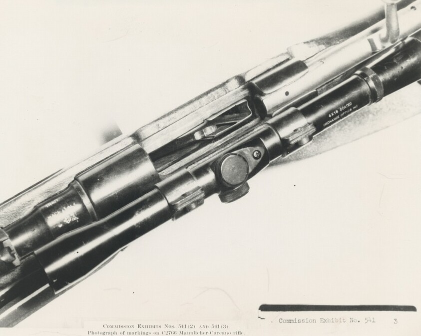 Title from caption on object: “Commission Exhibit Number 541”