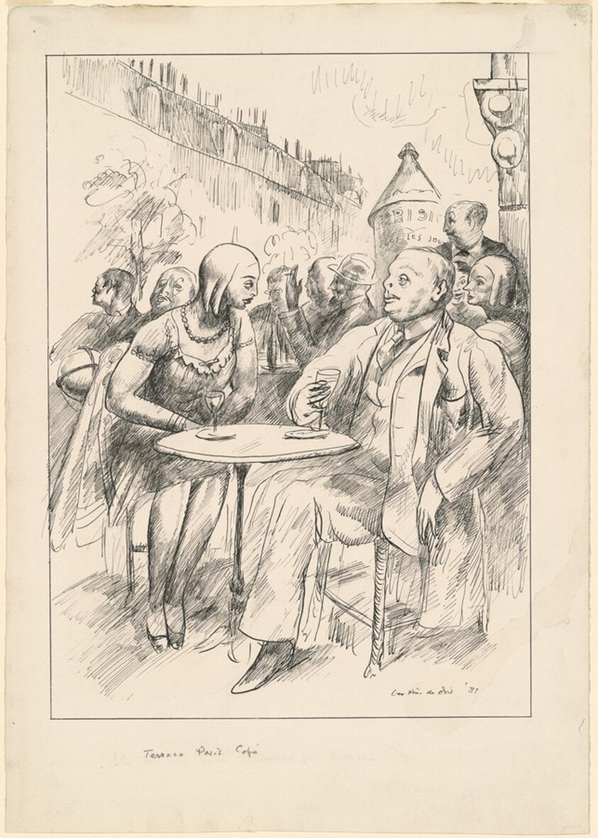 Terrace, Paris Café