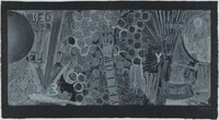 Untitled [trial proof], Jasper Johns, 1997 (published 1998)
