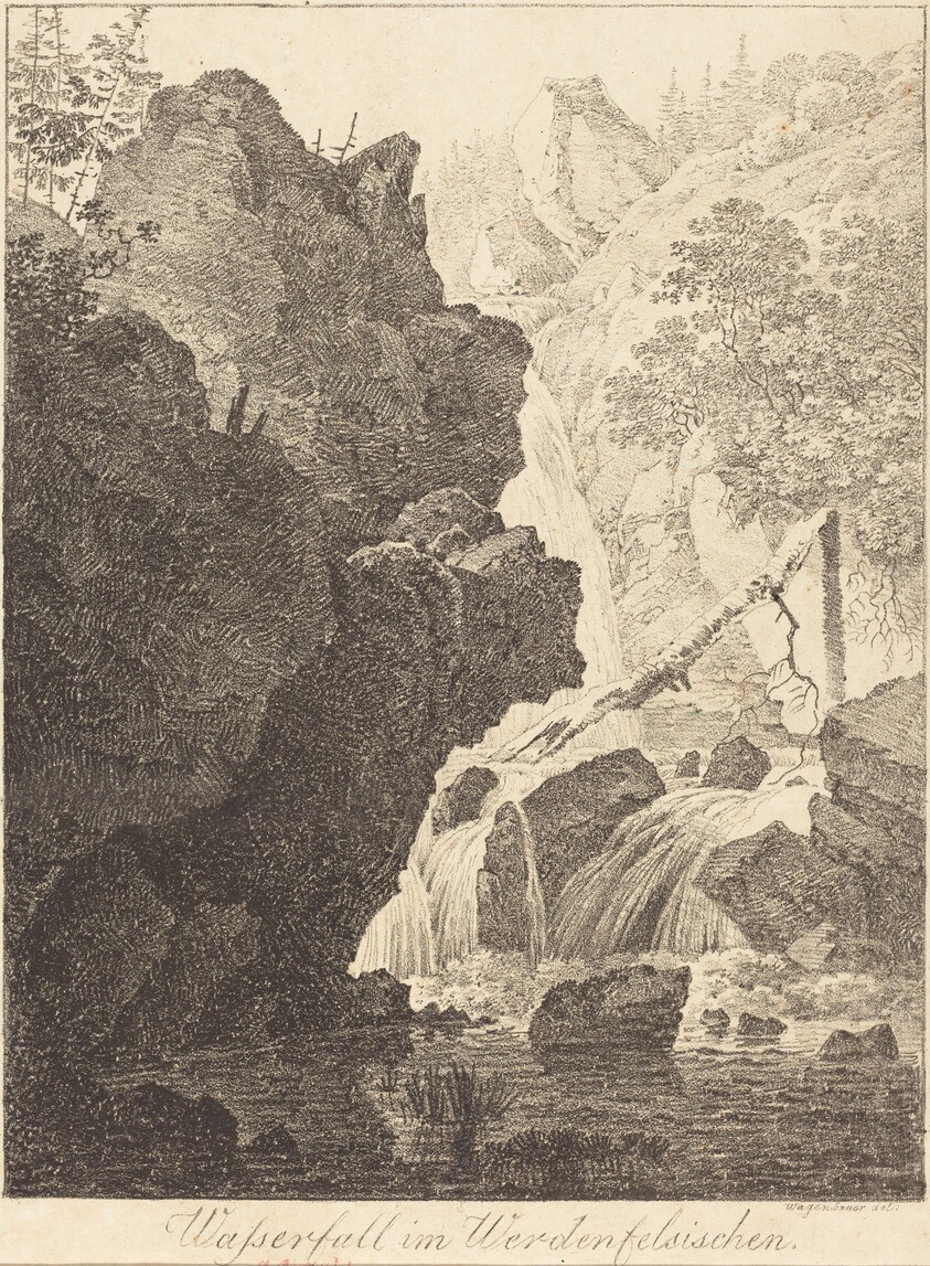 The Waterfall (Wasserfall im Werdenfelsischen)