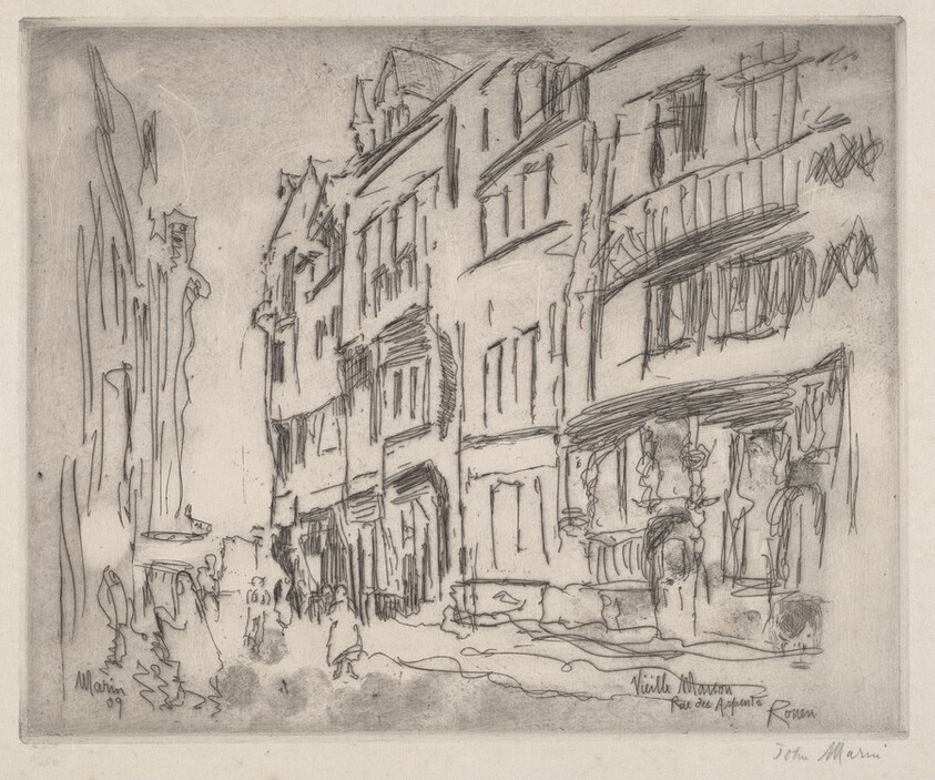 Old House, Rue des Arpents, Rouen, I