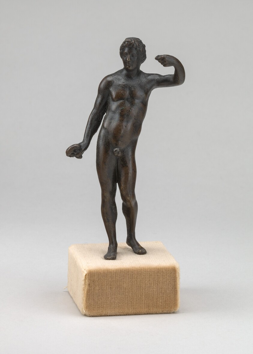 Male Nude with Raised Left Arm