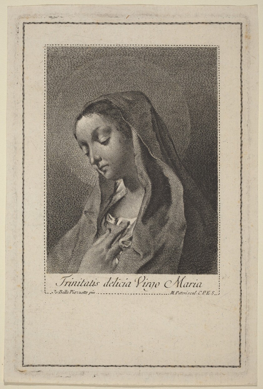 Trinitatis delicia Virgo Maria