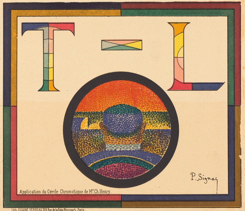 Application du Cercle Chromatique de Mr. Ch. Henry