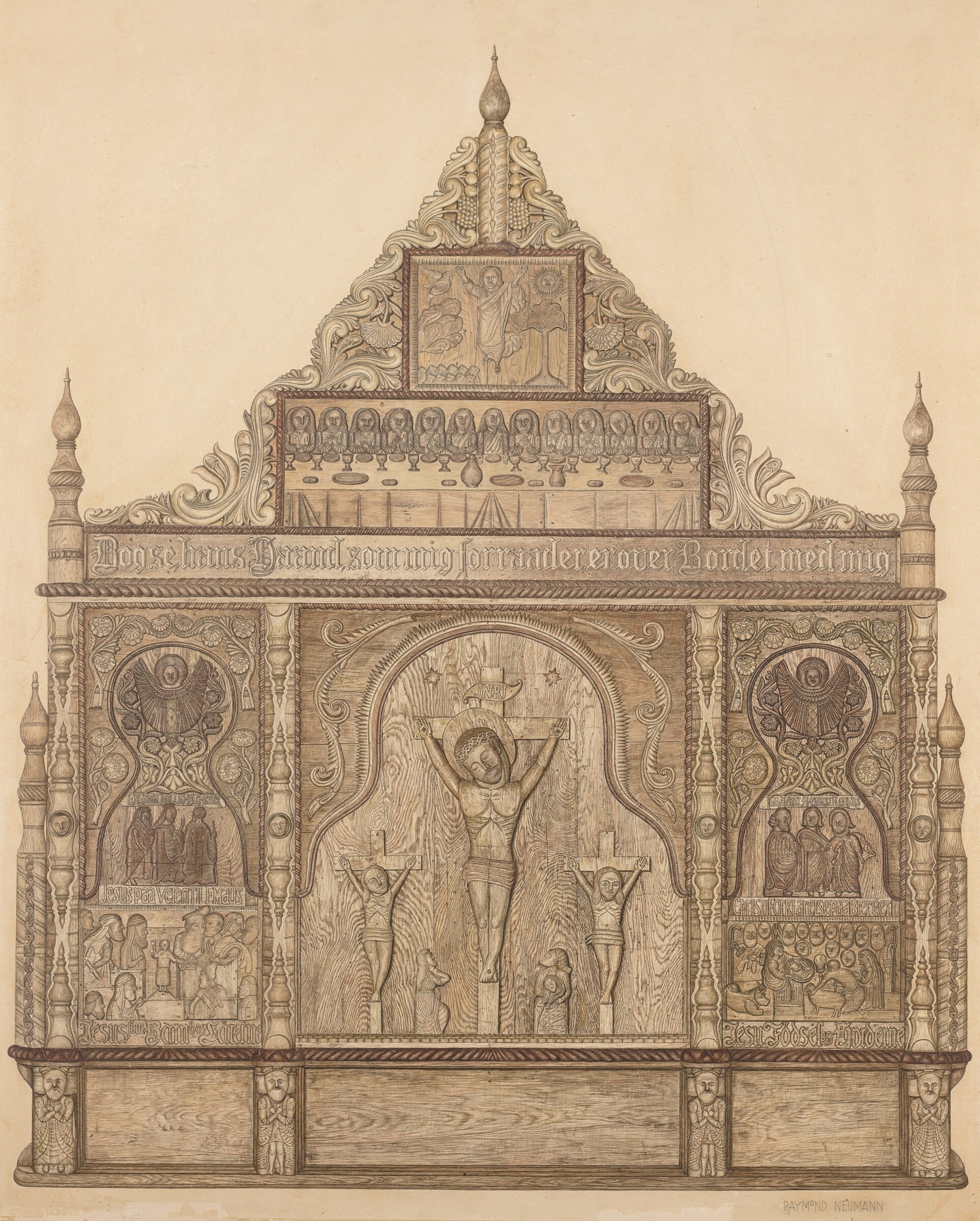 Decorah Altar, Raymond Neumann, 1935/1942