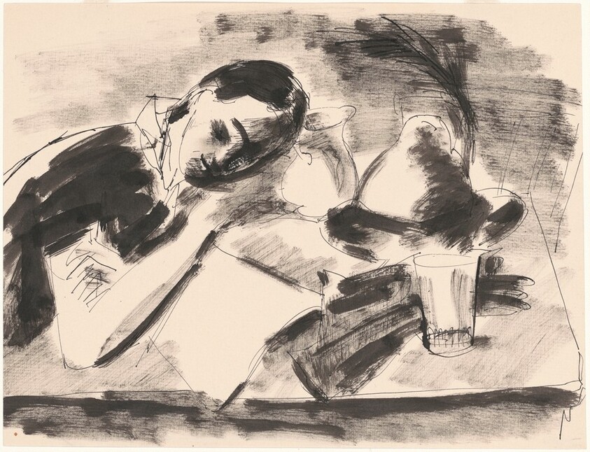 Study for "Model Resting"