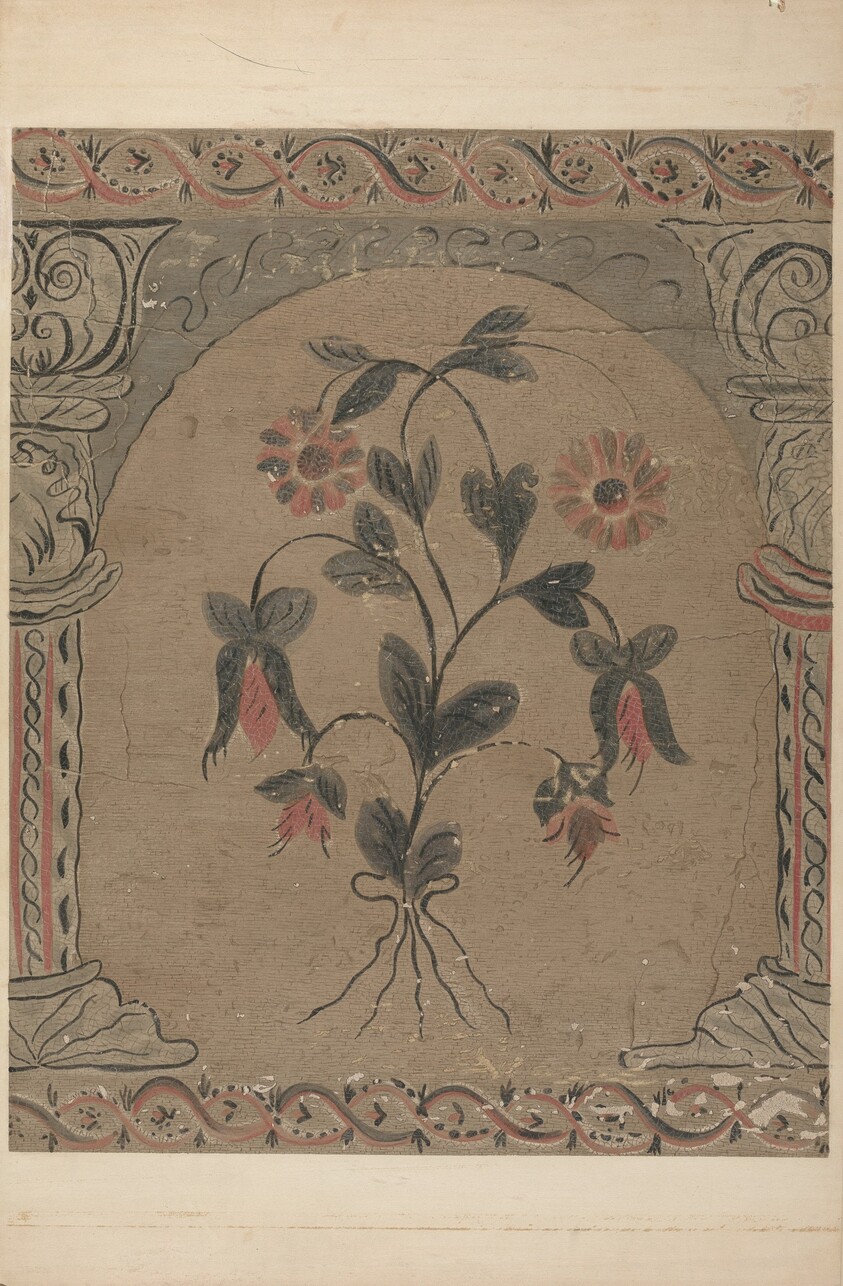 Hand Painted Wall (Detail)