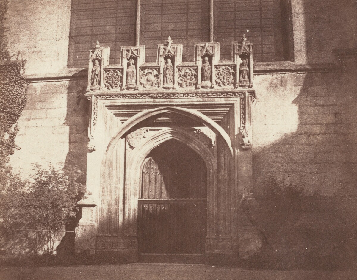 An Ancient Door, Magdalen College, Oxford