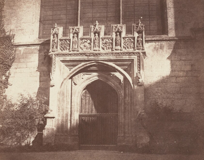 An Ancient Door, Magdalen College, Oxford
