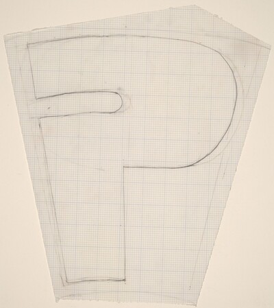 Sketch for "Building - Blocks for a Doorway" (P)