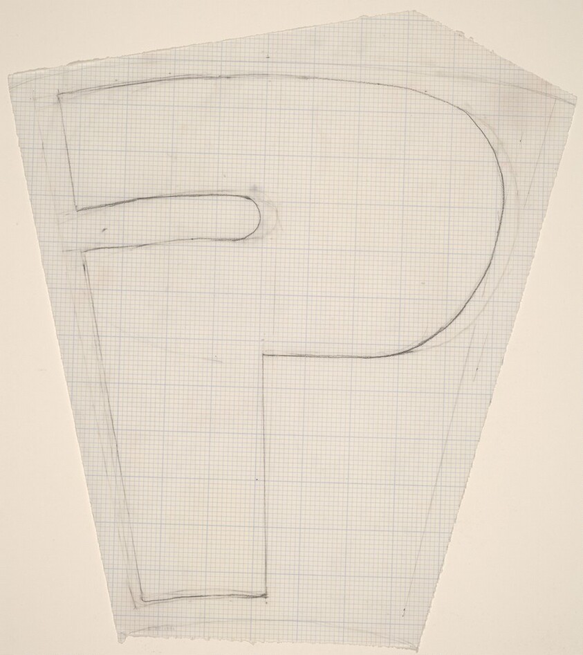 Sketch for "Building - Blocks for a Doorway" (P)