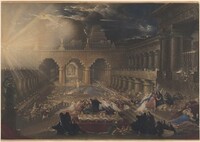 Belshazzar's Feast, John Martin, 1826