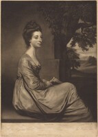 Jemima Countess Cornwallis, James Watson after Sir Joshua Reynolds, 1771