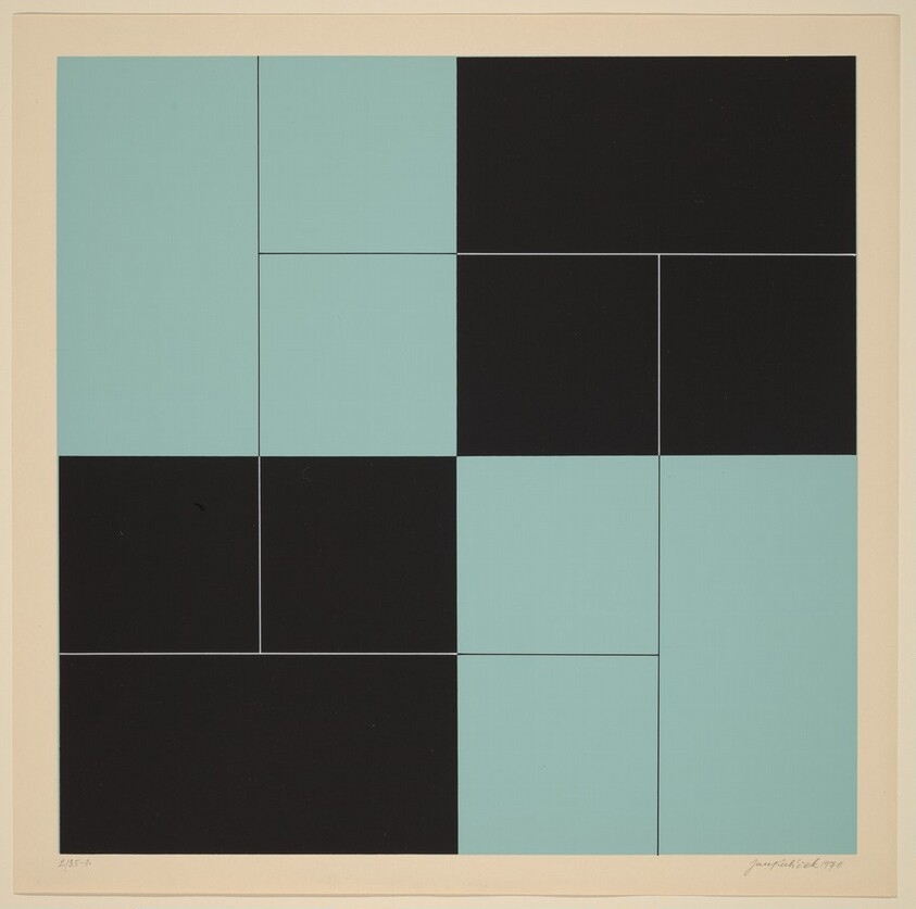 Progressive System of Horizontals in a Square