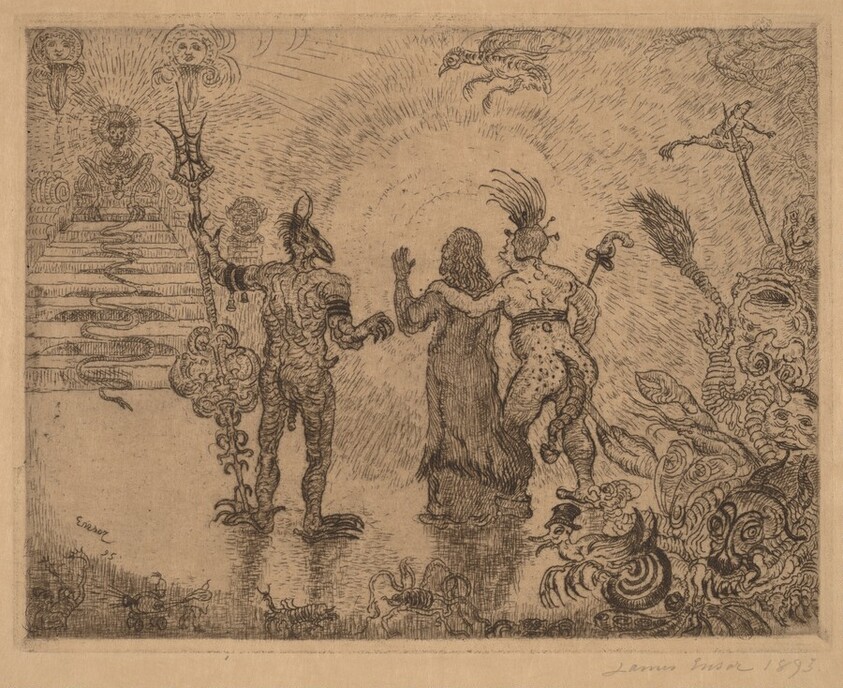 Christ in Hell (Le Christ aux enfers)