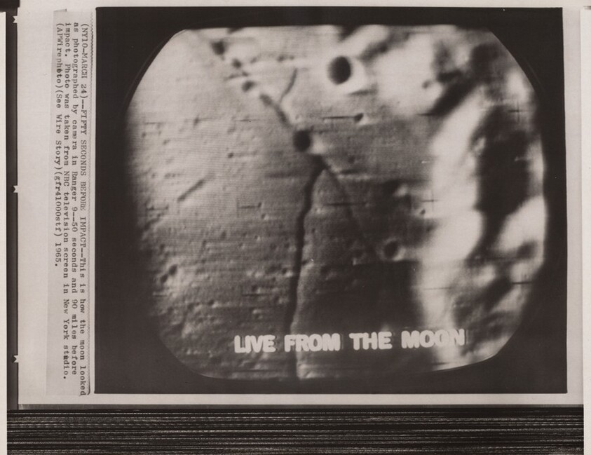 Title from caption on object: "Fifty Seconds Before Impact”