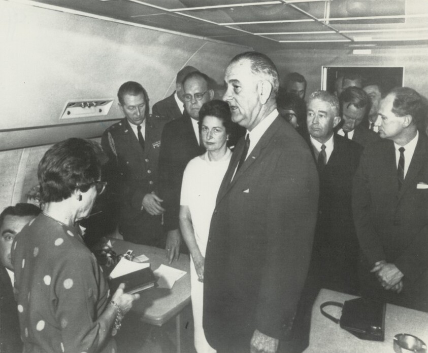 Lyndon B. Johnson Presidential Oath of Office
