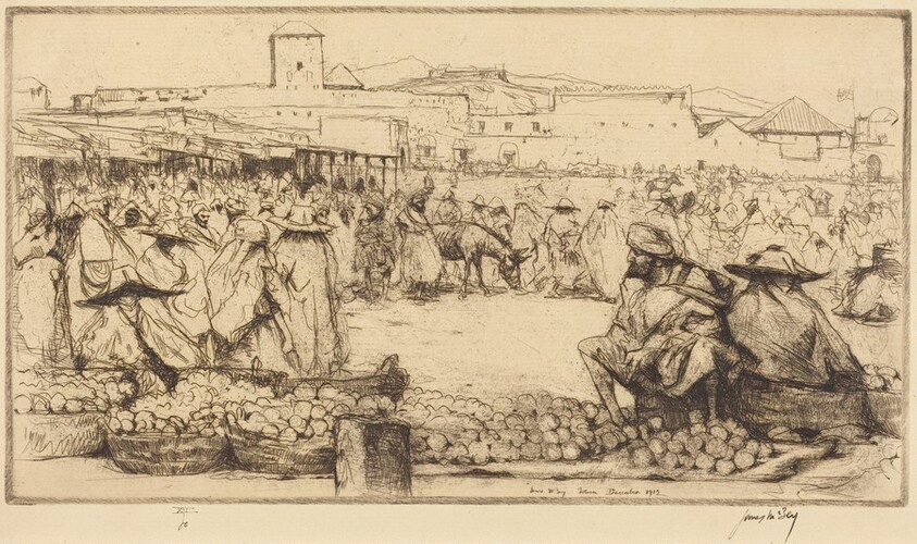 The Orange Seller