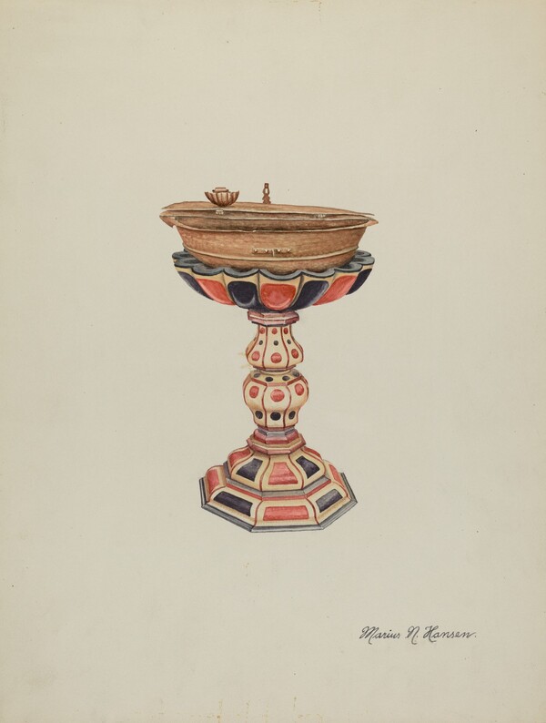 Baptismal Font & Stand