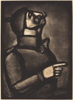 "Plus le coeur est noble moins le col est roide", Georges Rouault, 1926