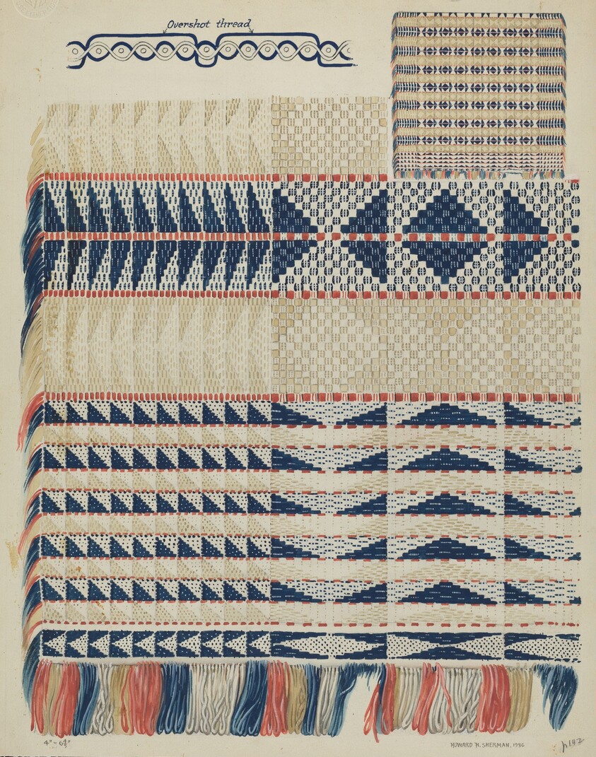 Handwoven Coverlet