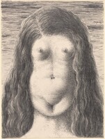 The Rape, René Magritte, 1966