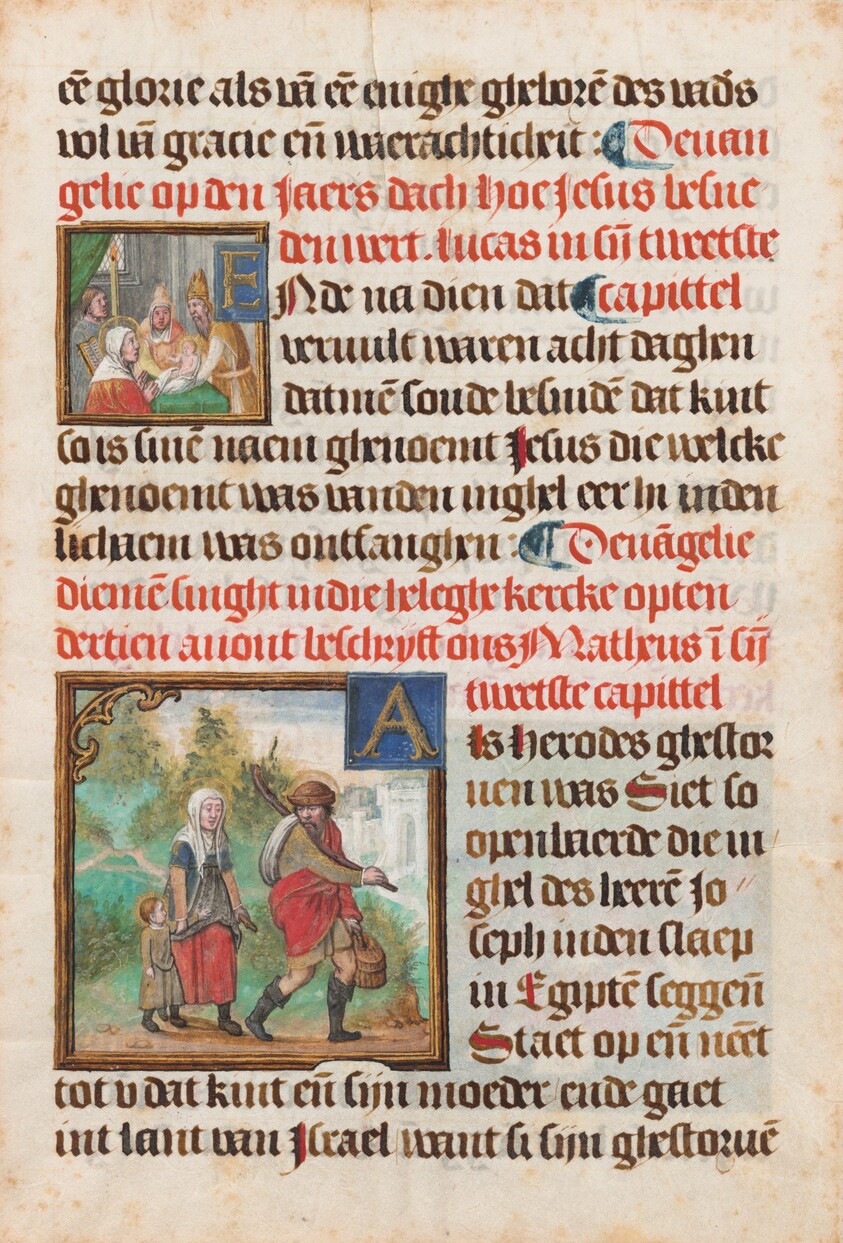 Manuscript Leaf from a Book of Hours