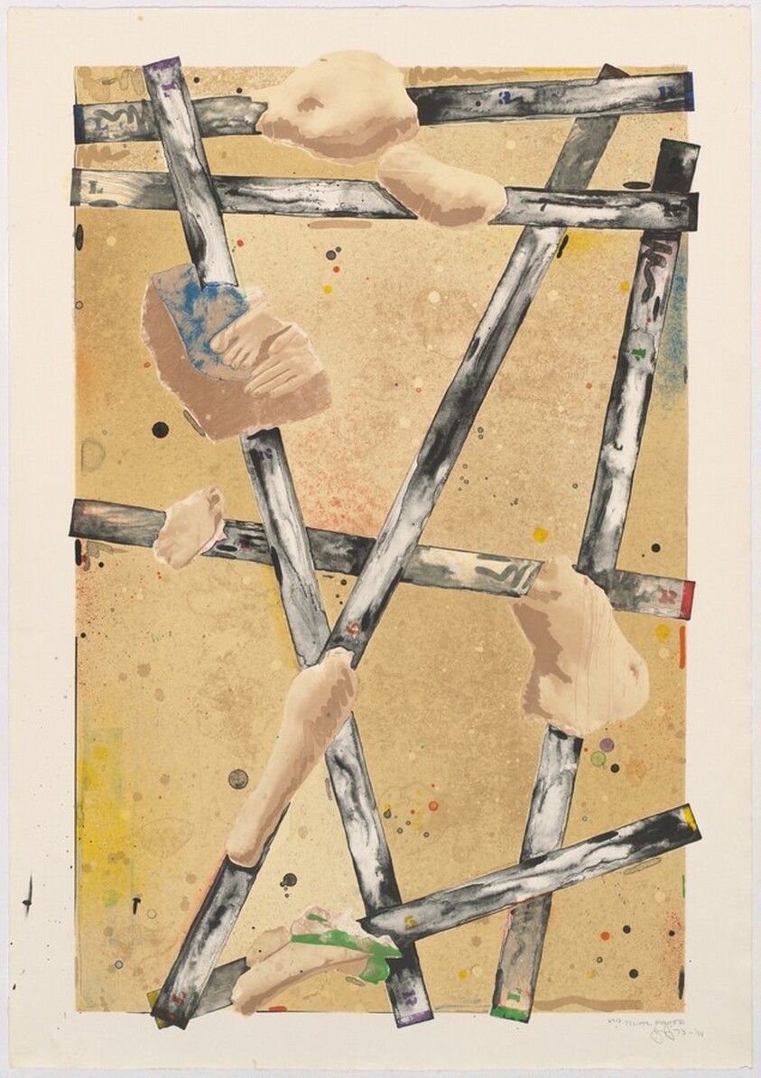 Four Panels from Untitled 1972 [D panel, trial proof 27]