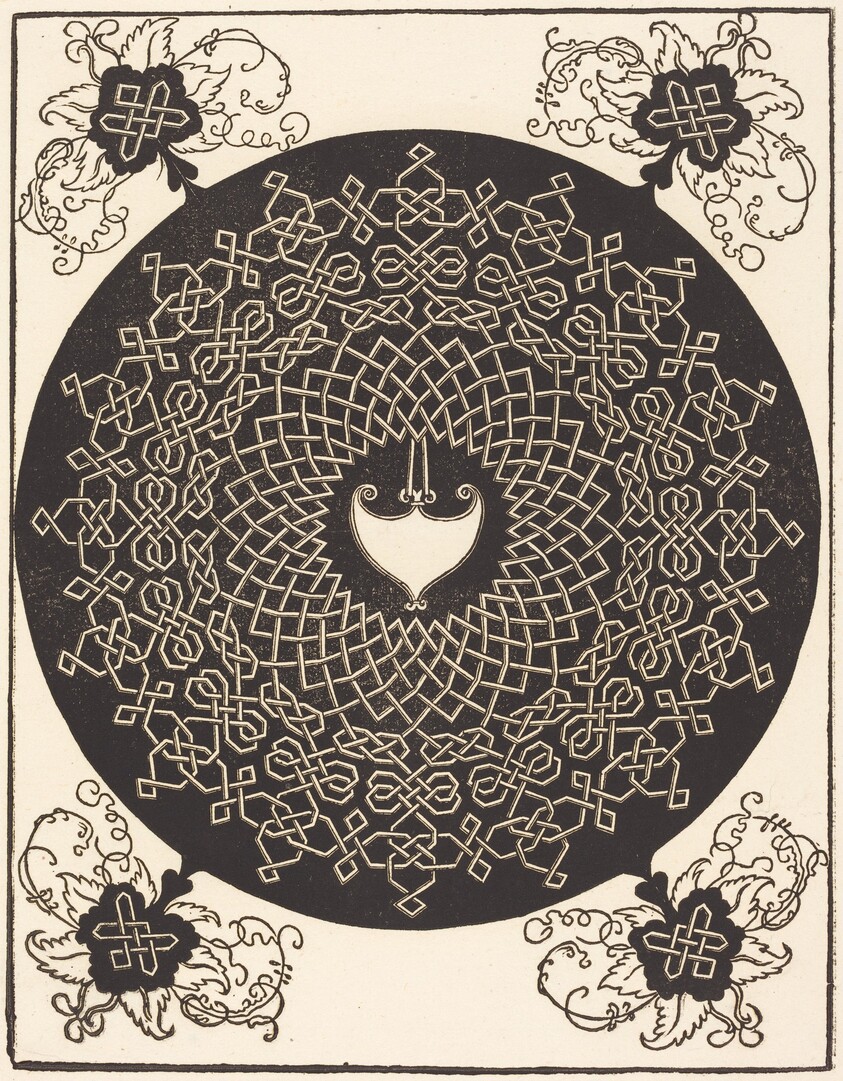 The First Knot (with a heart-shaped shield)