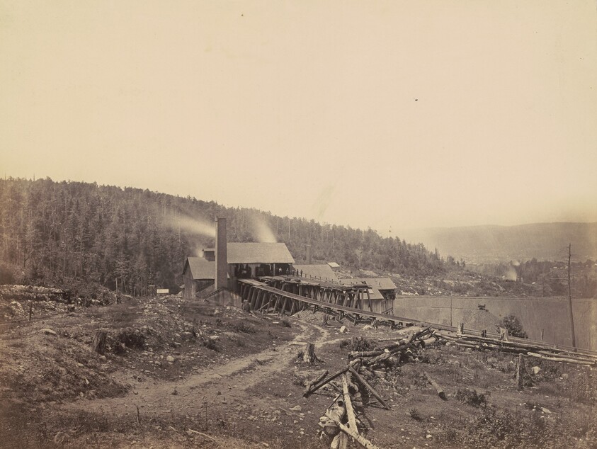 Racket Brook Breaker, Del. & Hudson Canal Co.