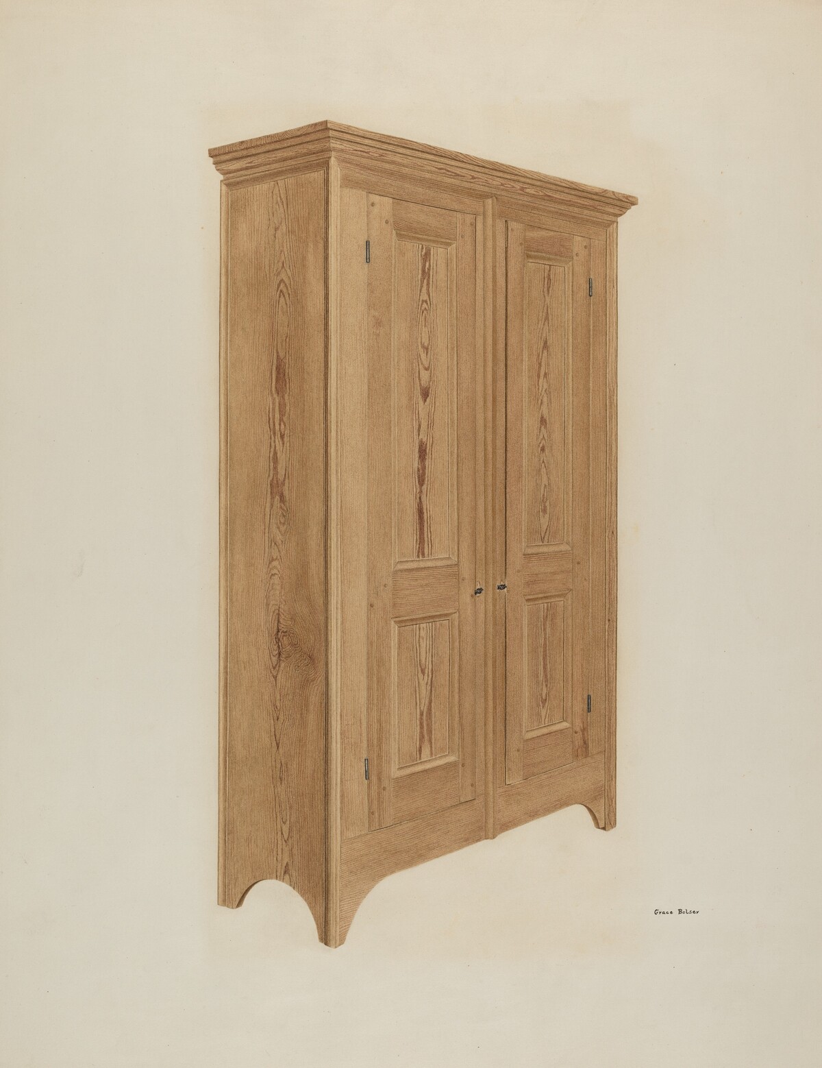 Pine Wardrobe