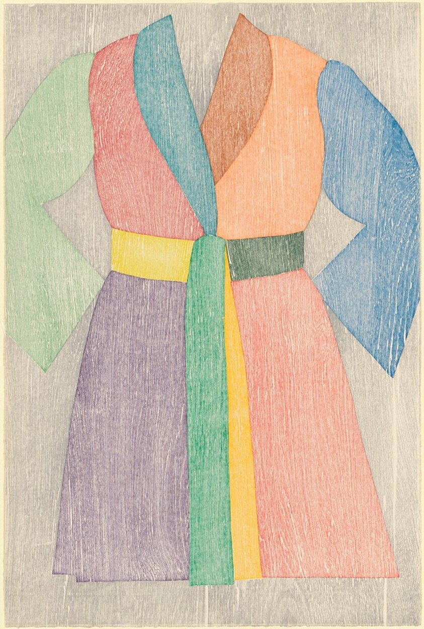 The Woodcut Bathrobe