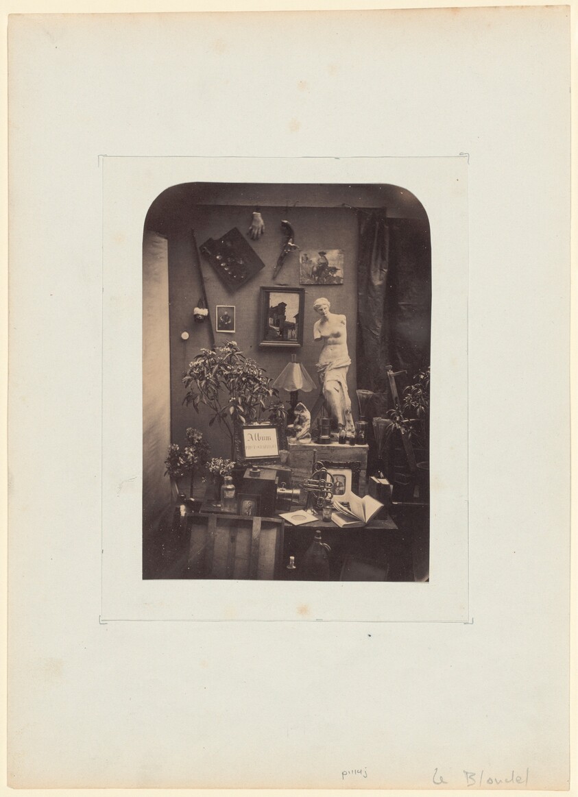 Décor d'atelier, nature morte