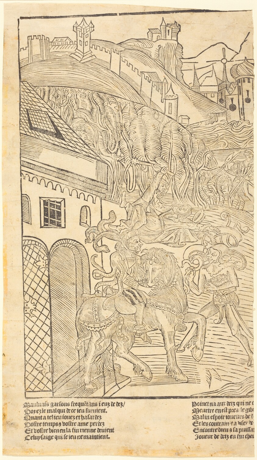 A Warning Against Playing Dice