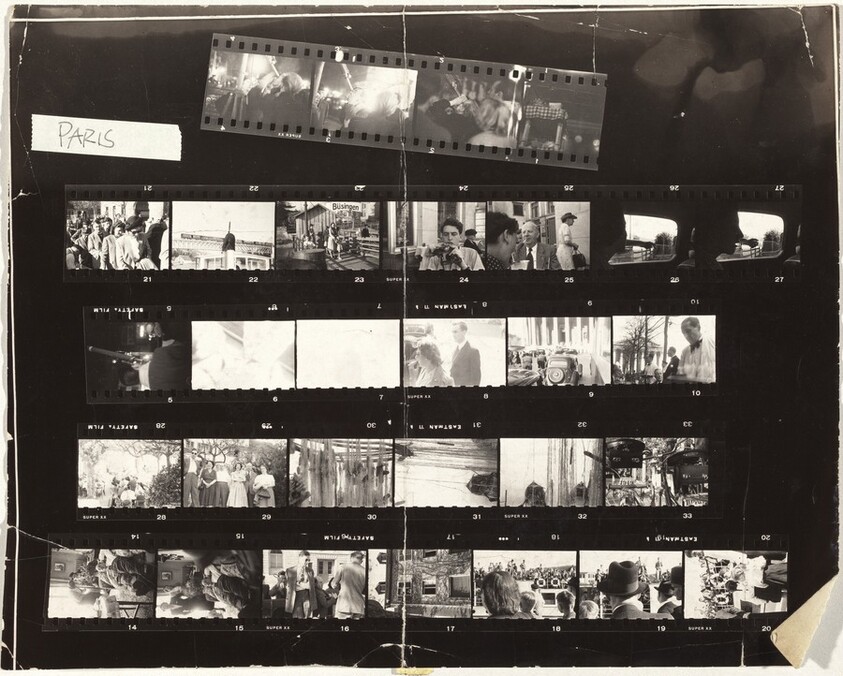 Father, mother, and cousin--Trip from Switzerland to Paris no number