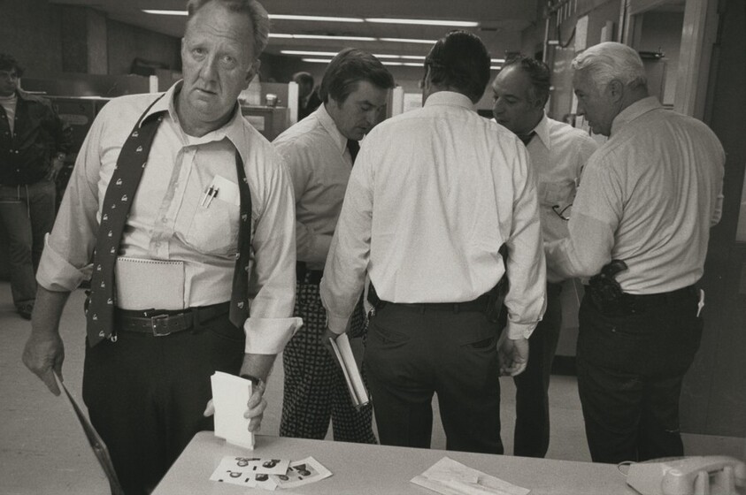 Homicide detectives working around the clock on a double cop killing case. The detective said, "We're working this case on our own time," New York City