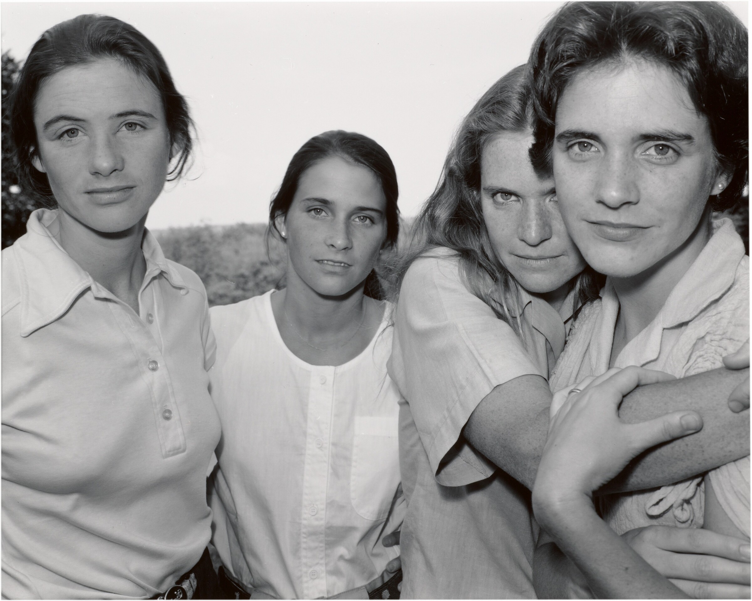 The Brown Sisters, East Greenwich, Rhode Island, Nicholas Nixon, 1980