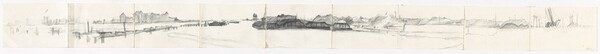 Study for "U.S. Scrap Metal Gets Shipped for Reprocessing in Southeast Asia, Jersey City" [recto]