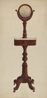 Shaving Stand, Charles Bowman, c. 1938