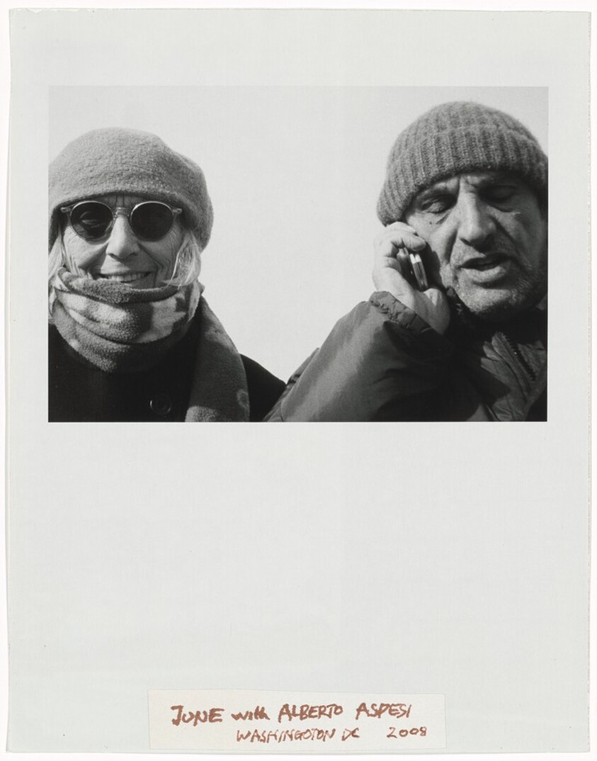 June with Alberto Aspesi, Washington, DC