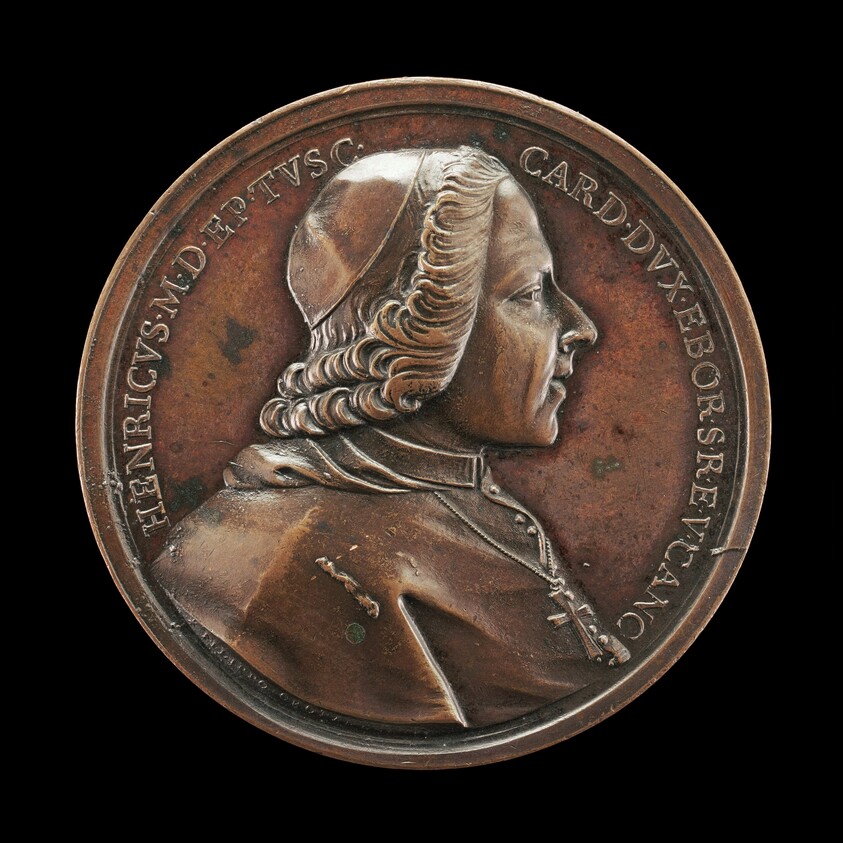 Prince Henry Stuart, 1725-1807, Cardinal of York 1747 [obverse]